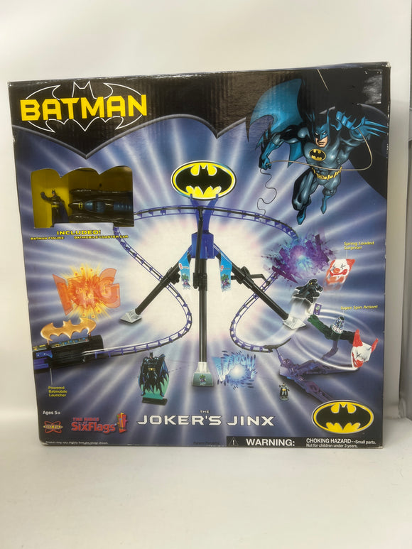 Six Flags Batman: The Joker's Jinx Rollercoaster. (NIB)