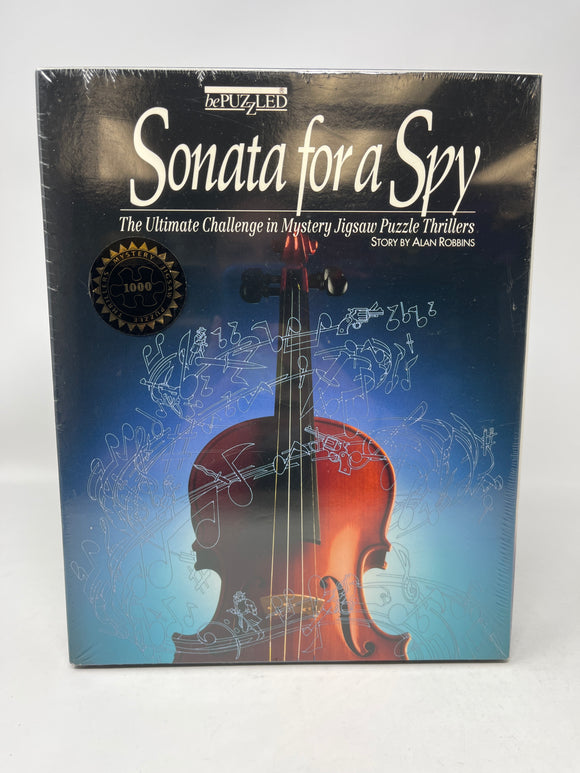 1991 “Sonata for a Spy” Be Puzzled 1000 Piece Puzzle