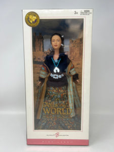 2004 Dolls of The World "Princess of Navajo" Pink Label Barbie