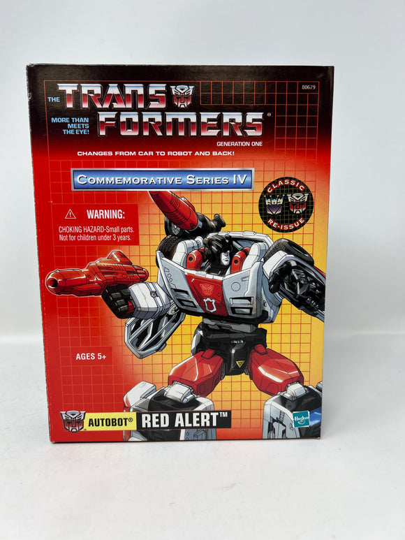 Transformers Reissue: Commemorative Series IV: Red Alert