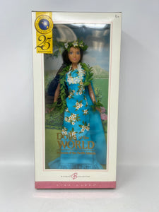 2005 Dolls of the World "Princess of the Pacific Islands" Princess Collection Pink Label Barbie