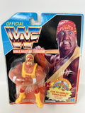 RARE! HULK HOGAN WWE WWF Wrestler Figure Carded Spanish Version