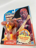 RARE! HULK HOGAN WWE WWF Wrestler Figure Carded Spanish Version