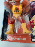 RARE! HULK HOGAN WWE WWF Wrestler Figure Carded Spanish Version