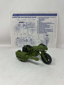 G.I. Joe Rapid Fire Motorcycle (RAM)