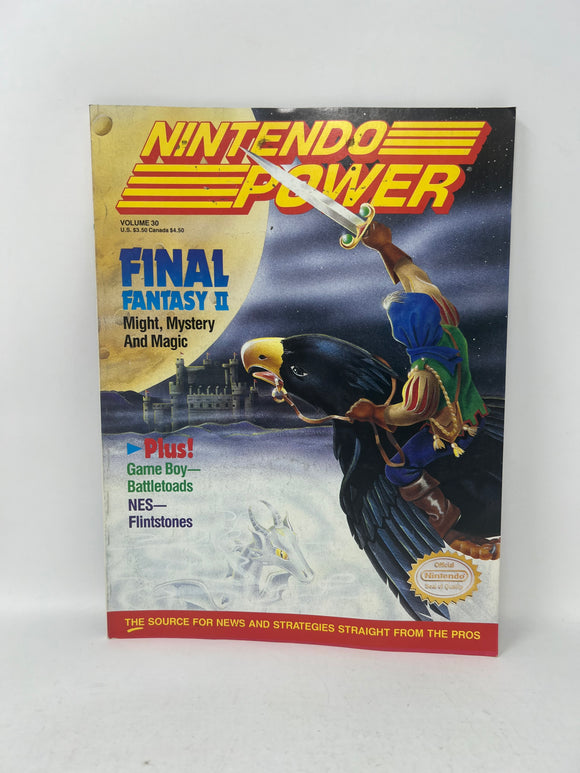 Nintendo Power Magazine Vol.30: Final Fantasy II w/ Faceball Poster