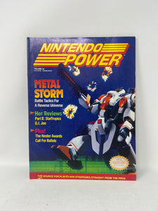 Nintendo Power Magazine Vol.22 Metal Storm w/ Battletoads Poster