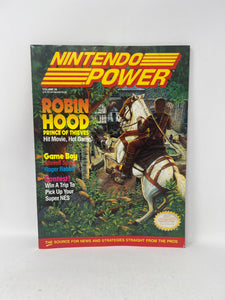 Nintendo Power Magazine Vol.26: Robin Hood Prince Of Thieves w/ Gameboy Metroid Poster