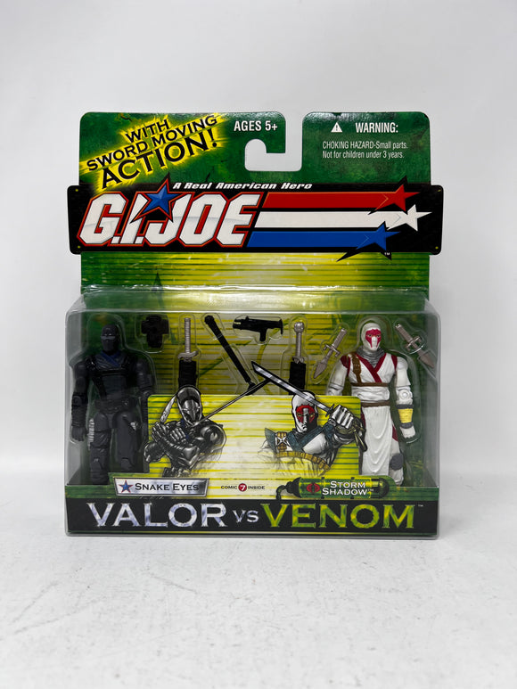 G.I. Joe Valor vs Venom: 'Snakes' vs 'Storm Shadow'