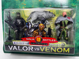 G.I. Joe Valor vs Venom: Double Box: 'Snake Eyes' vs 'Swamp Rat' & 'Bombstrike' vs 'Croc Master'
