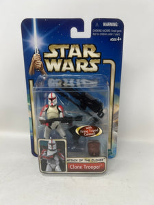 Star Wars Attack Of The Clones: Clone Trooper (with Firing Tripod Cannon)