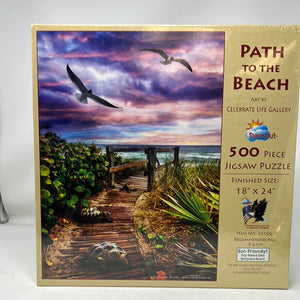 Path to the Beach 500 Piece Puzzle