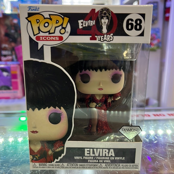 Funko Pop! Elvira (Diamond Collection) #68