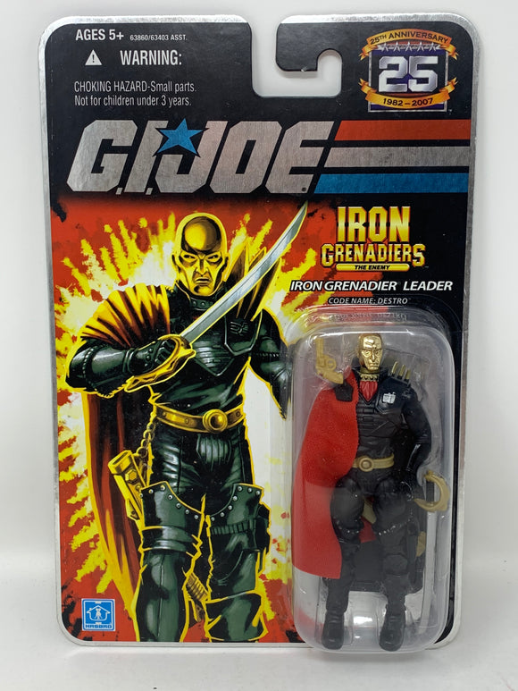 G.I. Joe 25th Anniversary 'Iron Grenadier Destro'