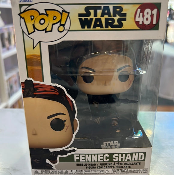 ON SALE Funko Pop! Star Wars Fennec Shand #481