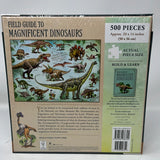 Field Guide to Magnificent Dinosaurs 500 Piece Puzzle