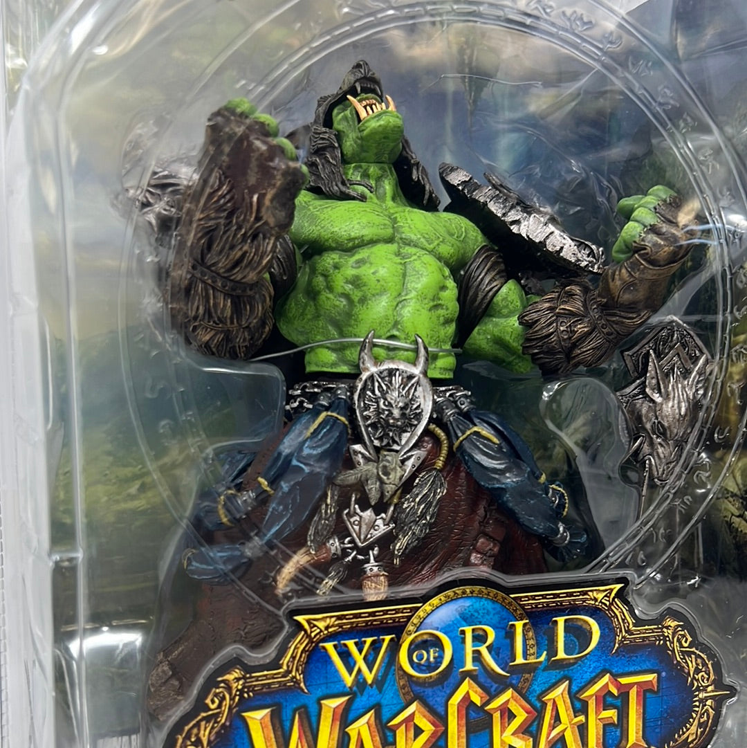 Brand New DC Unlimited outlets World Of Warcraft Orc Shaman Rehgar Earthfury Figure