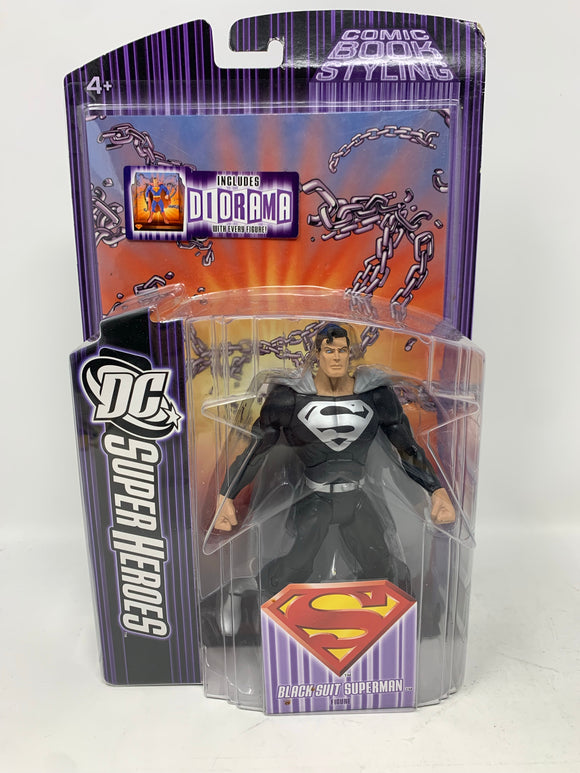 Justice League Superman - Black Suit by SavageComics on DeviantArt