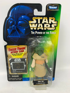 Star Wars The Power of the Force Ishi  Tib with Blaster Rifle