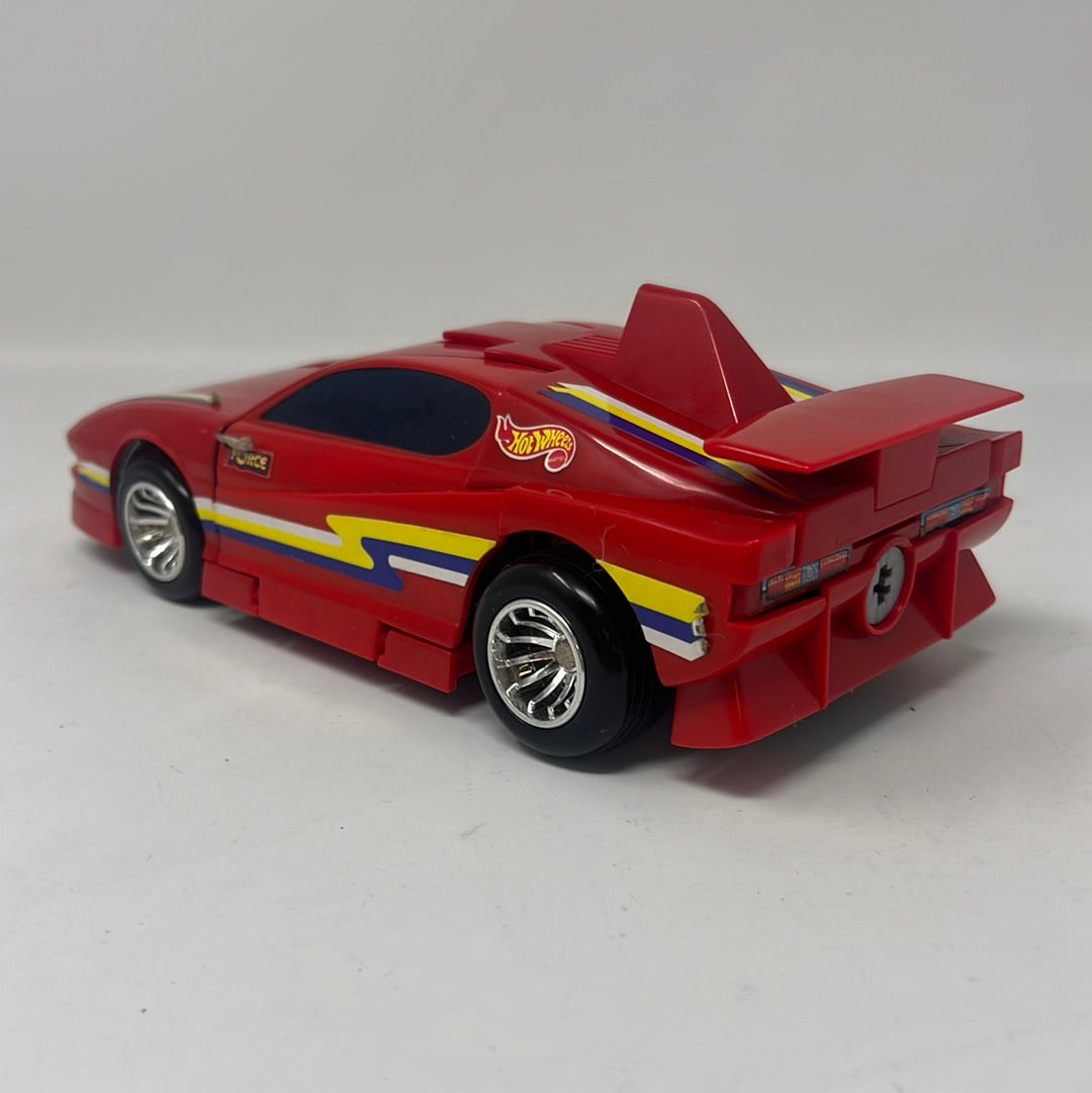 Hot Wheels Key Forcer Transforming Red Car 1993 RARE Kerbobble Toys