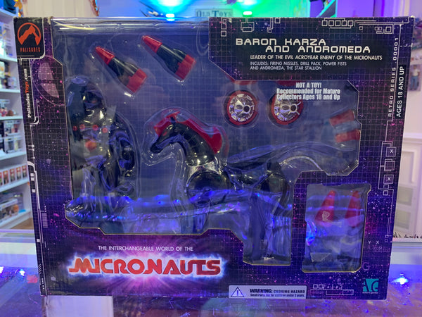 Micronauts deals Baron Karza