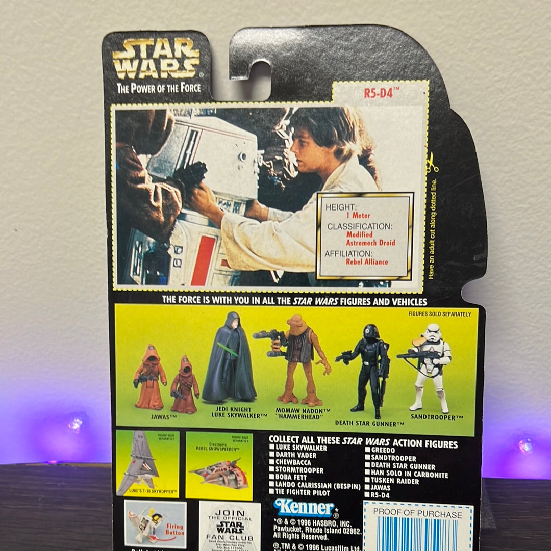 Star Wars Power of the Force POTF2 Collection 2 R5-D4 Action