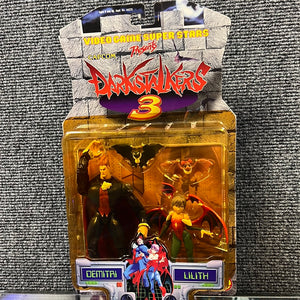 ToyBiz Capcom 1998 Darkstalkers 3 ‘Demitai & Lilith’ 052404