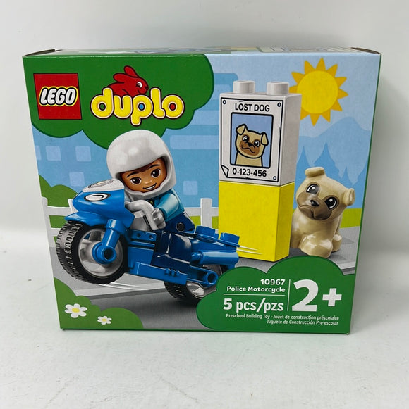 LEGO Duplos Police Motorcycle 10967