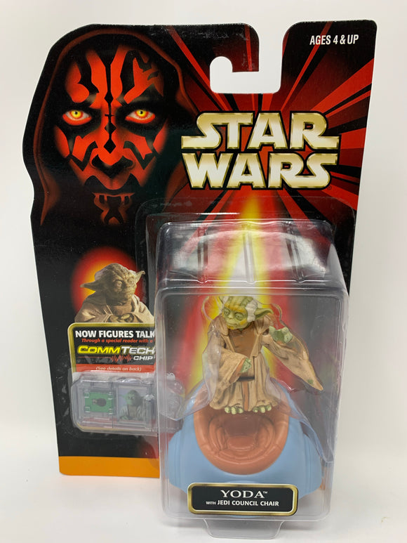 Star Wars Episode 1 “Yoda with Jedi Council Chair”