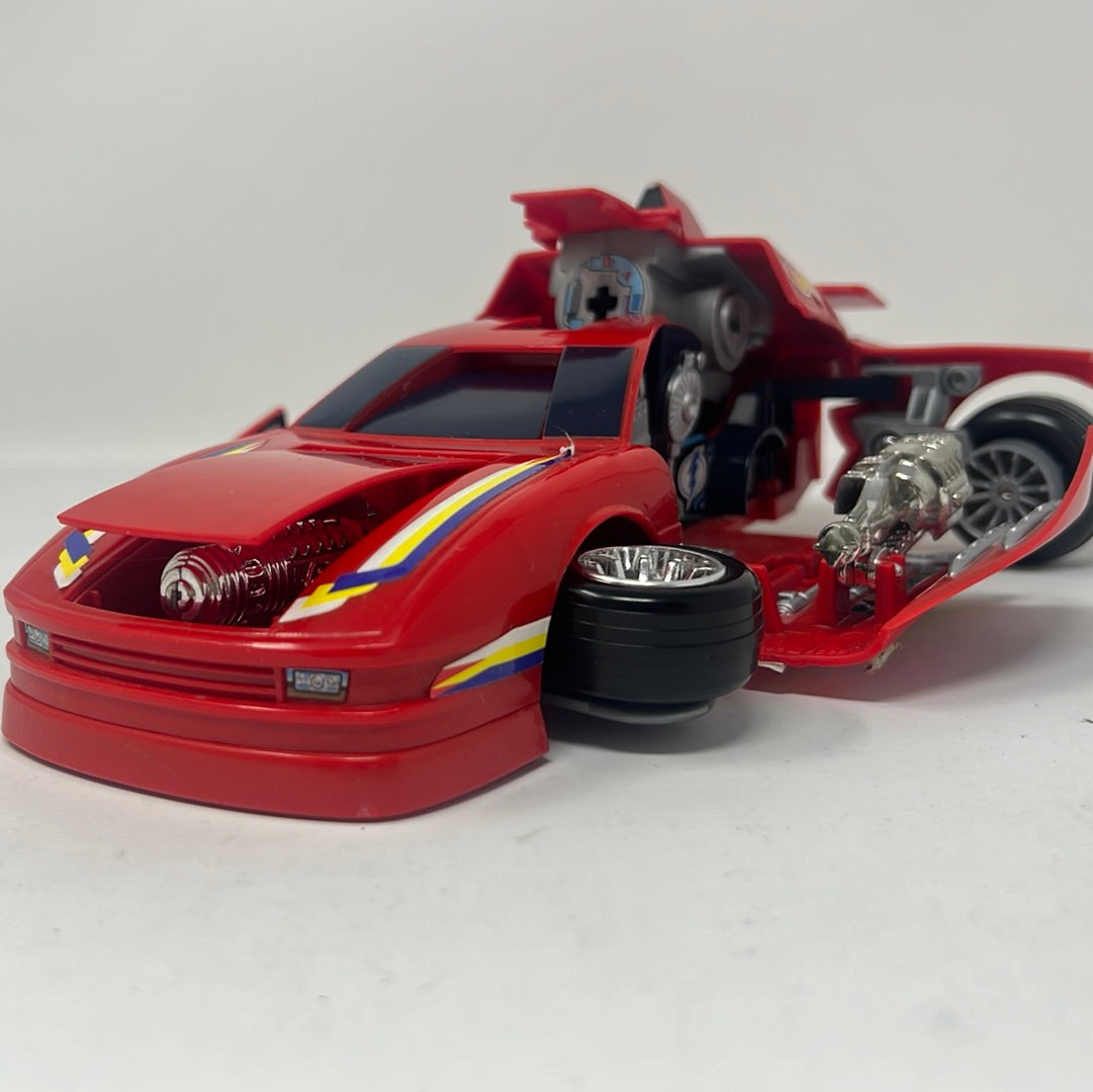 Hot Wheels Key Forcer Transforming Red Car 1993 RARE Kerbobble Toys